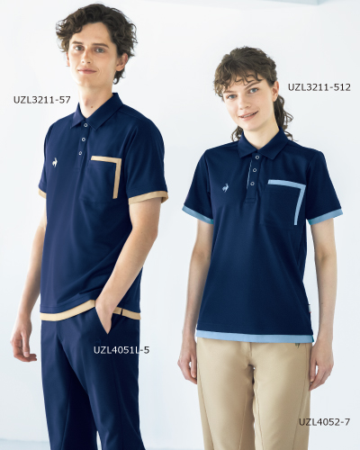 UZL3211 ニットシャツ ルコックスポルティフ